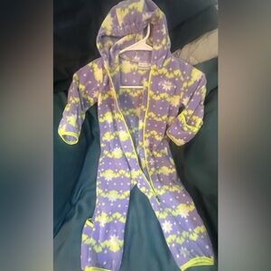 Purple and Yellow Kids One Piece Bodysuit